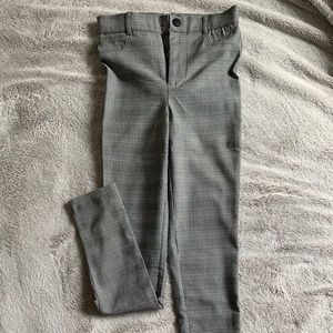 Forever 21 plaid skinny dress pants